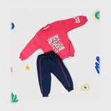 ترنج قطعتين ميني بيبي اولادي اطفالي ميلتون بلوش معالج الوان متعددة شتوي من لارك ارت - 6200