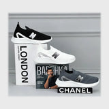 حذاء سنيكرز رجالى فوندي جلد إسكاي مستورد ونعل PVC حقن الوان متعددة جميع المواسم من ميلانو - 6213