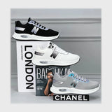 حذاء سنيكرز مقاس خاص رجالي فوندي تريكو نسيج خيط مستورد ونعل PVC حقن الوان متعددة جميع المواسم من ميلانو - 63181