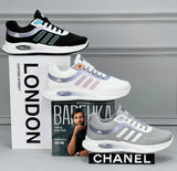 حذاء سنيكرز رجالى فوندي جلد إسكاي مستورد ونعل PVC حقن الوان متعددة جميع المواسم من ميلانو - 6325