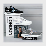حذاء سنيكرز رجالي مقاس خاص فوندي تريكو نسيج خيط مستورد ونعل PVC حقن الوان متعددة جميع المواسم من ميلانو - 63351