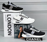 حذاء سنيكرز رجالى فوندي جلد إسكاي مستورد ونعل PVC حقن الوان متعددة جميع المواسم من ميلانو - 6342