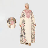 عباية استقبال حريمى قطيفة هايدي*قطن مشجر الوان متعددة شتوى من اس كيو بي - 635