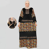 عباية استقبال حريمى قطيفة هايدي مستورد الوان متعددة شتوى من اس كيو بي - 636