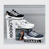 حذاء سنيكرز رجالى فوندي جلد إسكاي مستورد ونعل PVC حقن الوان متعددة جميع المواسم من ميلانو - 6401