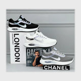 حذاء سنيكرز رجالى فوندي جلد إسكاي مستورد ونعل PVC حقن الوان متعددة جميع المواسم من ميلانو - 6464