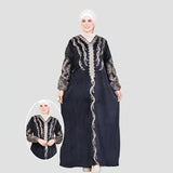 عباية استقبال حريمى قطيفة هايدي مستورد الوان متعددة شتوى من اس كيو بي - 647