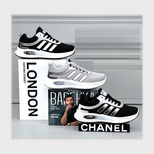 حذاء سنيكرز رجالى فوندي تريكو نسيج خيط مستورد ونعل PVC حقن الوان متعددة جميع المواسم من ميلانو - 6497