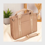 شنطة كروس حريمى جلد 2اسود*لون جميع المواسم من فلامنجو - 655