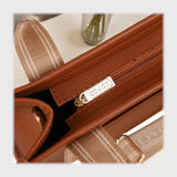 شنطة كروس حريمى جلد 2اسود*لون جميع المواسم من فلامنجو - 655