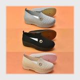 حذاء سنيكرز حريمى فوندي تريكو خيط مستورد ونعل PVC حقن الوان متعددة جميع المواسم من بري باندا - 65914