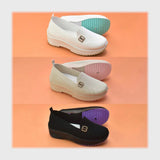 حذاء سنيكرز حريمى فوندي تريكو خيط مستورد ونعل PVC حقن الوان متعددة جميع المواسم من بري باندا - 65915