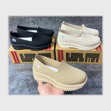 حذاء سنيكرز حريمى فوندي تريكو نسيج خيط مستورد ونعل PVC حقن الوان متعددة جميع المواسم من بري باندا - 66001