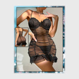 قميص نوم ساده حريمى باور الوان متعددة من الندى - 666