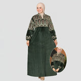 عباية استقبال حريمى قطيفة هايدي مستورد الوان متعددة شتوى من اس كيو بي - 668