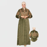 عباية استقبال حريمى قطيفة هايدي مستورد الوان متعددة شتوى من اس كيو بي - 679