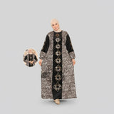 عباية استقبال حريمى قطيفة هايدي مستورد الوان متعددة شتوى من اس كيو بي - 681