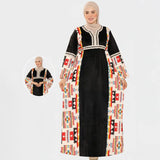 عباية استقبال حريمى قطيفة هايدي مستورد الوان متعددة شتوى من اس كيو بي - 687