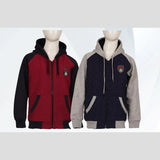 سويتشيرت سوسته اولادي كابتونيه الوان متعددة شتوي من أسامة تكس - 7016