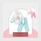 ترنج قطعتين اطفالي قطن ميلتون الوان متعددة شتوي من سيكا فاشون - 7042