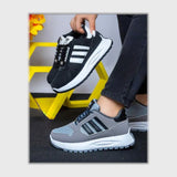 حذاء سنيكرز حريمى فوندي جلد إسكاي مستورد ونعل PVC حقن الوان متعددة جميع المواسم من لابتوب - 705