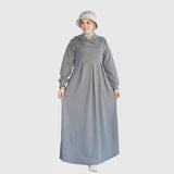 عبايه استقبال حريمى قطيفه هايدي الوان متعددة شتوى من اس كيو بي - 707