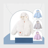 جاكيت بامب بكابيشوه فرو اطفالي قطن فرو الوان متعددة شتوي من سيكا فاشون - 7146