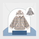 جاكيت فرو بكابيشوه اطفالي قطن الوان متعددة شتوي من سيكا فاشون - 7147