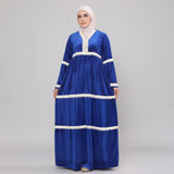 عباية استقبال حريمى قطيفة مستورد الوان متعددة شتوى من اس كيو بي - 715