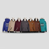 سويتشيرت هودي مطبوع اولادي ميلتون قطن الوان متعددة شتوي من أسامة تكس - 7224