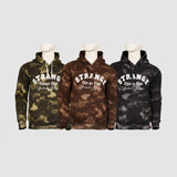 سويتشيرت هودي مطبوع رجالى ميلتون قطن الوان متعددة شتوي من أسامة تكس - 7342