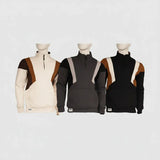 سويتشيرت نص سوسته مطبوع رجالى ميلتون قطن الوان متعددة شتوي من أسامة تكس - 7347