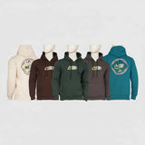 سويتشيرت هودي مطبوع رجالى ميلتون قطن الوان متعددة شتوي من أسامة تكس - 7378