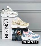 حذاء سنيكرز اطفالى فوندي جلد إسكاي مستورد ونعل PVC حقن الوان متعددة جميع المواسم من ميلانو - 7385