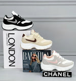 حذاء سنيكرز اطفالى فوندي جلد إسكاي مستورد ونعل PVC حقن الوان متعددة جميع المواسم من ميلانو - 7419