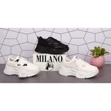 حذاء سنيكرز من ميلانو حريمي تريكو، ألوان متعددة