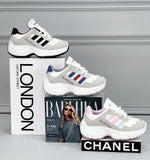 حذاء سنيكرز اطفالى فوندي جلد إسكاي مستورد ونعل PVC حقن الوان متعددة جميع المواسم من ميلانو - 7452