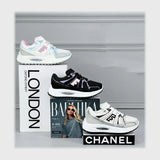 حذاء سنيكرز بناتى فوندي جلد إسكاي مستورد ونعل PVC حقن الوان متعددة جميع المواسم من ميلانو - 7484