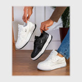 حذاء سنيكرز رجالى فوندي جلد إسكاي مستورد ونعل PVC حقن الوان متعددة جميع المواسم من إس آند كيه يويو ميكس - 75113NN