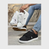 حذاء سنيكرز رجالى فوندي جلد إسكاي مستورد ونعل PVC حقن الوان متعددة جميع المواسم من لابتوب - 755