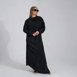فستان سمارت حريمي قطن اسود صيفي من ديفاتشي - 7570-4