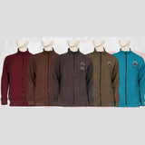 سويتشيرت سوسته رجالي كشمير الوان متعددة شتوي من أسامة تكس - 7706