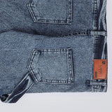 بنطلون 4 جيب اولادي من سن 9 سنين ل 12 سنه بوي فريند تلبيس واسع جميع المواسم جينز فاتح من الأنطوني جينز - 8003-light