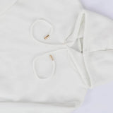 سويت شيرت هودي أولادي - بناتي ميلتون بلوش أبيض شتوي من جي زد - 82