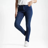 بنطلون جينز سليم فيت بناتى جينز رباعيه ليكرا الوان متعددة جميع المواسم من ريمنت - 832