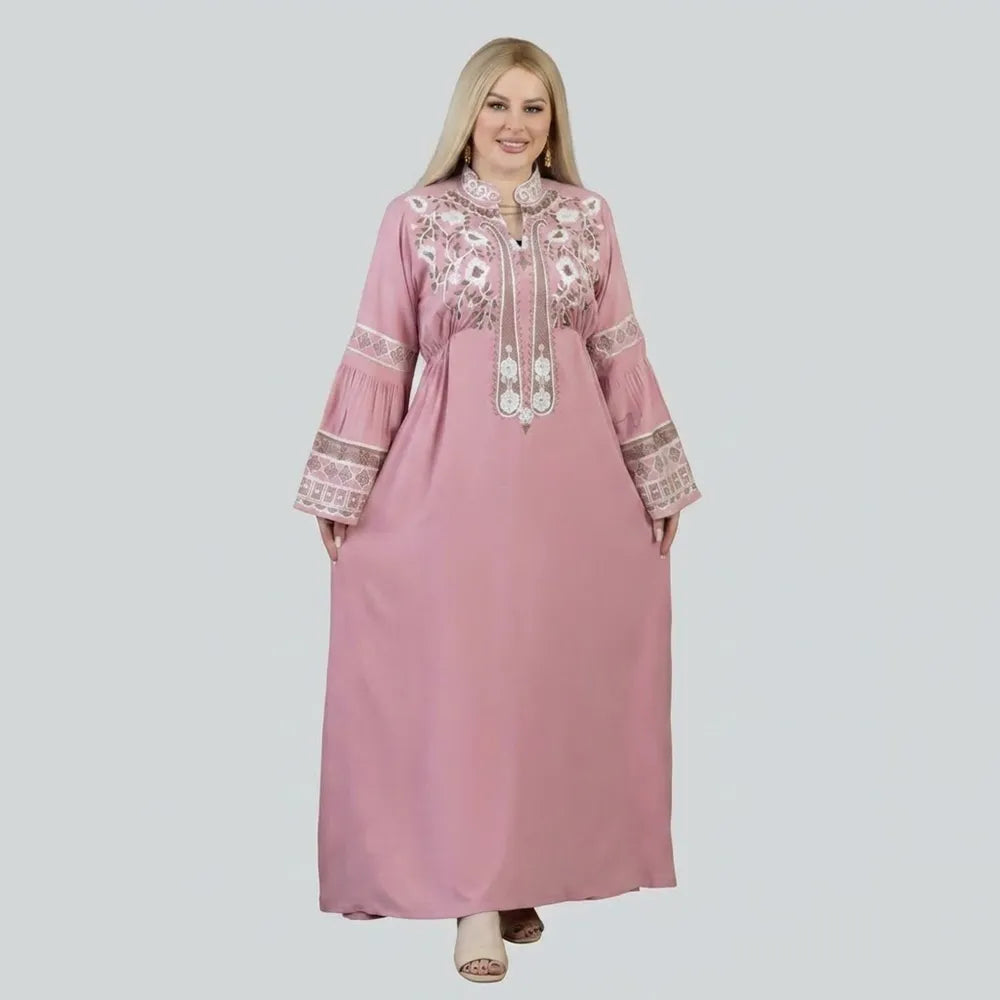 عباية استقبال رسومات حريمى اهرام لوكس الوان متعددة صيفى من سوق العبايه - 843
