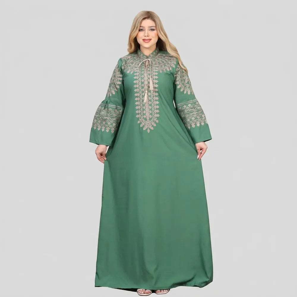 عباية استقبال رسومات حريمى اهرام لوكس الوان متعددة صيفى من سوق العبايه - 851