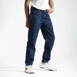 بنطلون جينز بوي فريند اولادى جينز رباعيه ليكرا الوان متعددة جميع المواسم من ريمنت - 866
