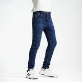 بنطلون جينز سليم فيت اولادى جينز رباعيه ليكرا الوان متعددة جميع المواسم من ريمنت - 867