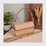 شنطة كروس حريمى جلد 2اسود*لون جميع المواسم من فلامنجو - 905